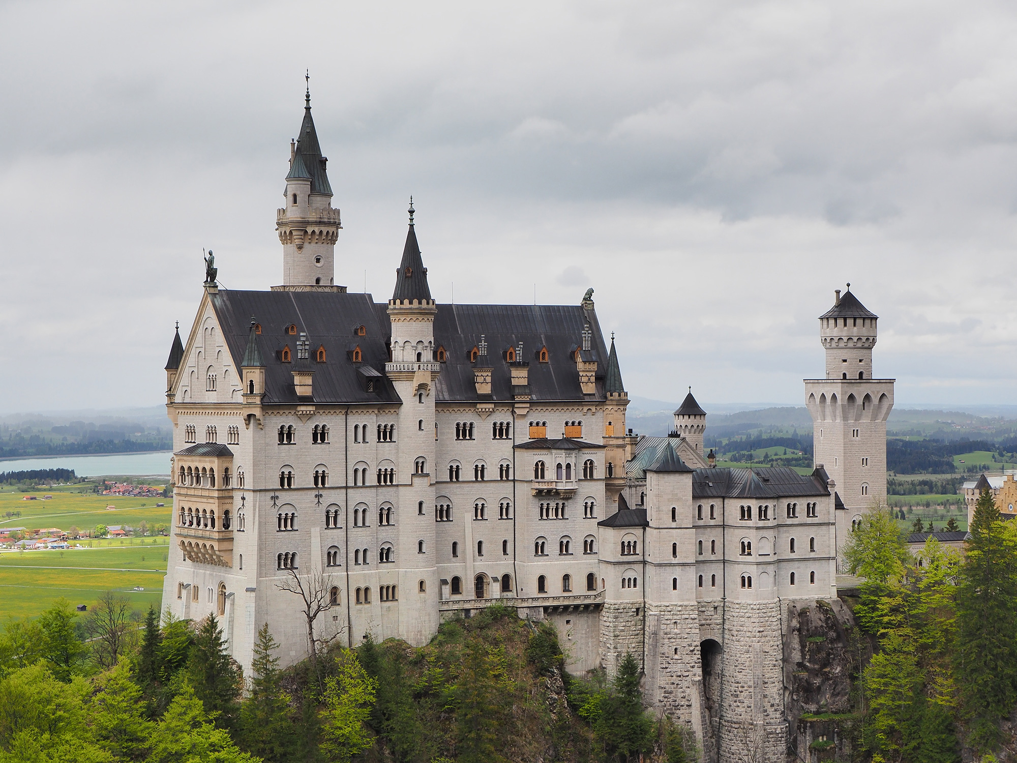 The Neuschwanstein Castle