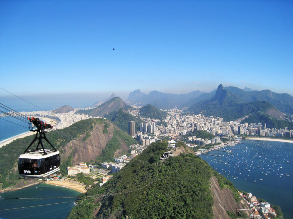 The Sugar Loaf Cable Car
