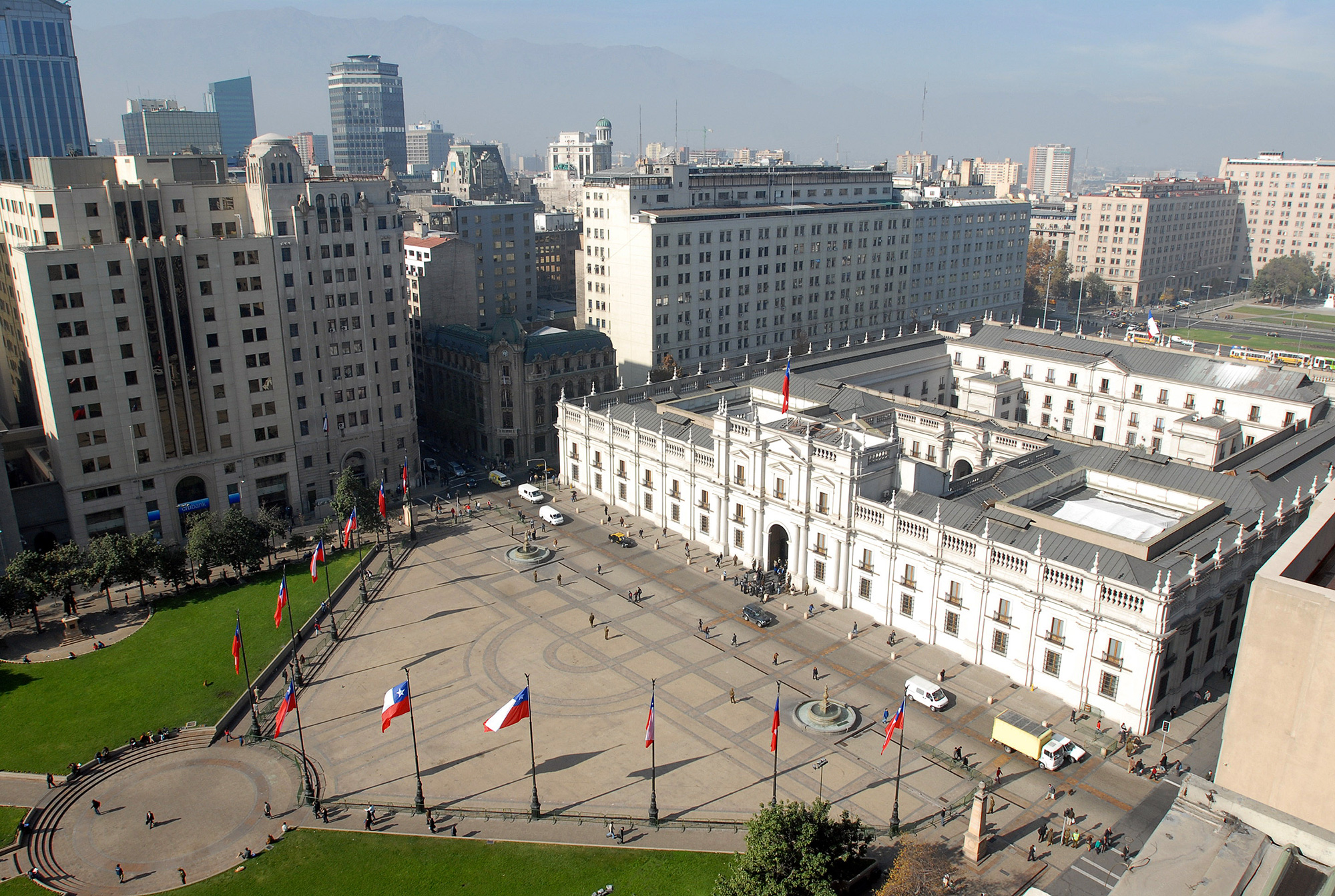 The Palacio de La Moneda