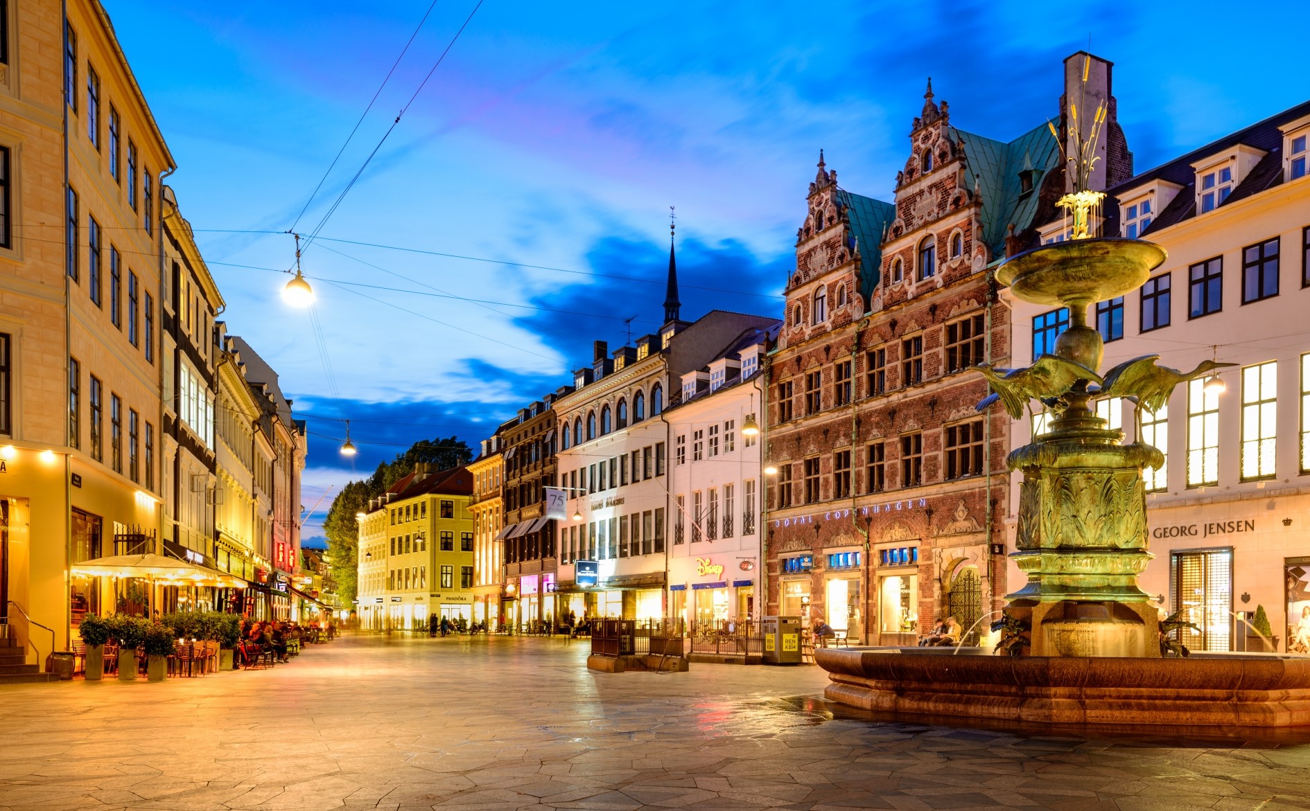 Strøget Shopping Street Strøget Shopping Street